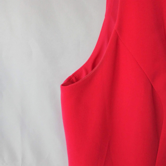 Lauren Ralph Lauren Hot Pink Full Front Zip Dress - Picture 3 of 7